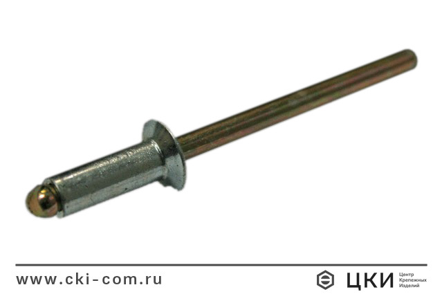 Заклёпка тяговая с потайным бортиком