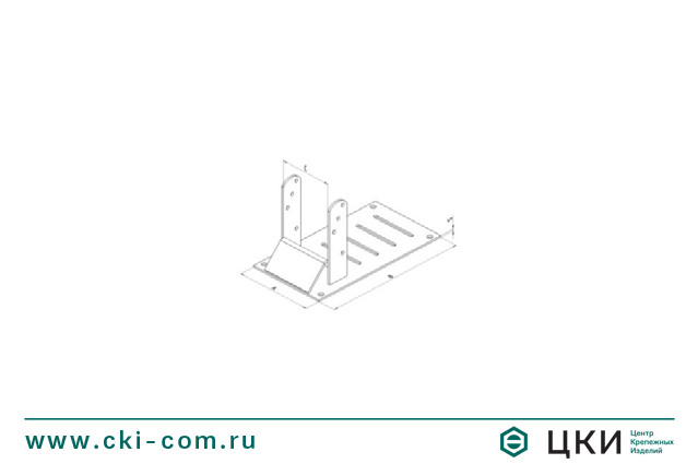 Кронштейн для стропильных ног