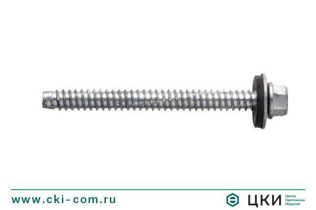 Саморез фасадный тупоконечный с EPDM-шайбой art. 88276