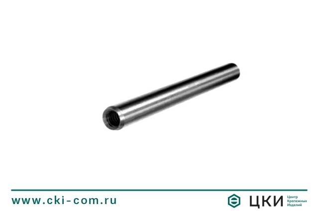 Штифт конический DIN 7978 с внутренней резьбой