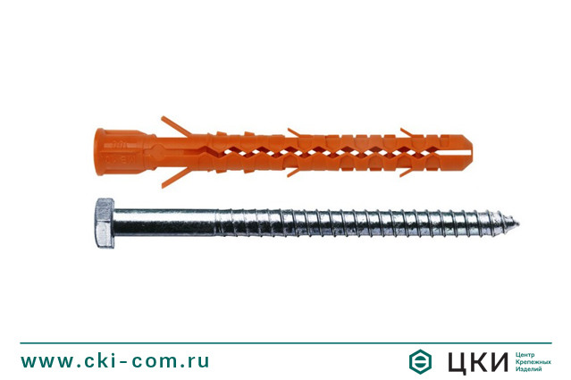 Дюбель MB-SS с шурупом HEX (6kt)