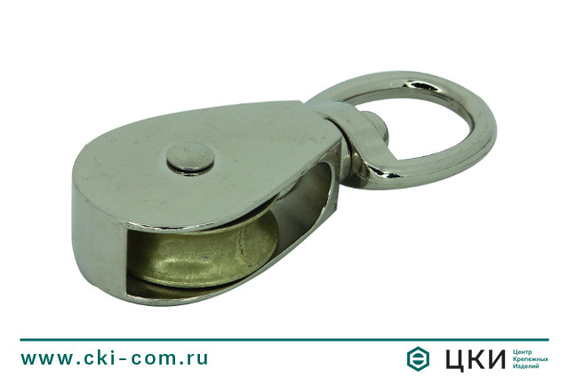 Блок с вертлюгом одинарный