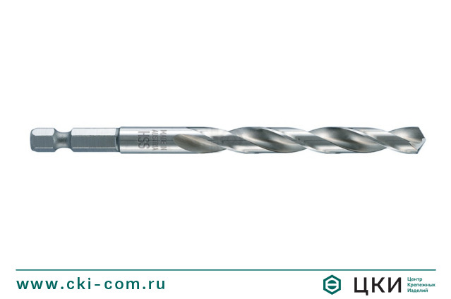 Сверло DIN 338 HSS-G HEX 1/4