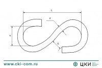 Крючок S-образный