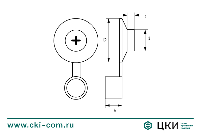 Колпачок для гвоздей