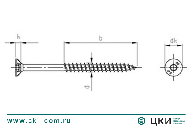 Саморез универсальный art.9047