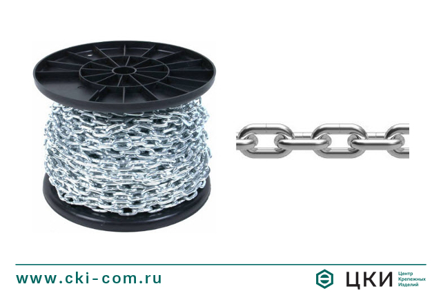 Цепь короткозвенная DIN 5685 А