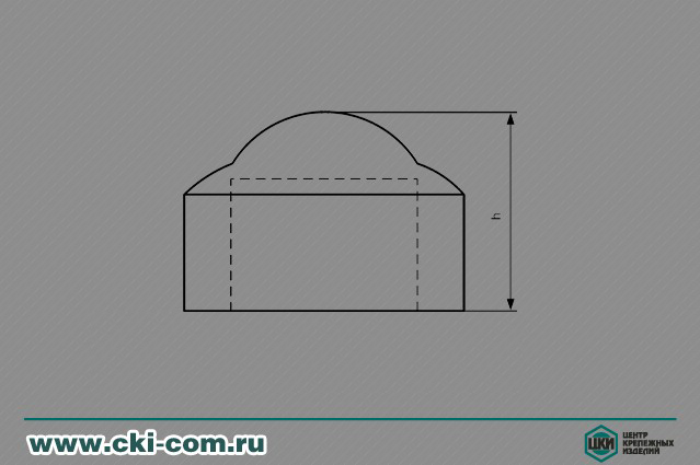 Колпачок на болт и гайку