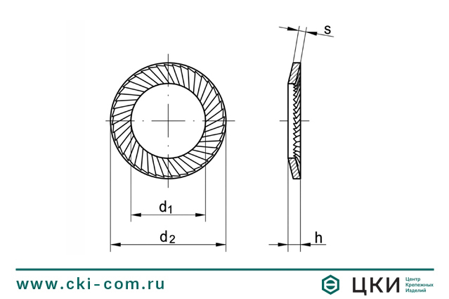 Шайба контактная SCHNORR art.88121