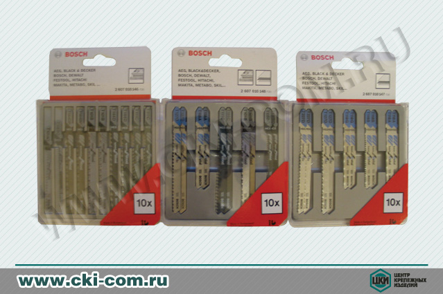 Набор пилок для электролобзиков BOSCH