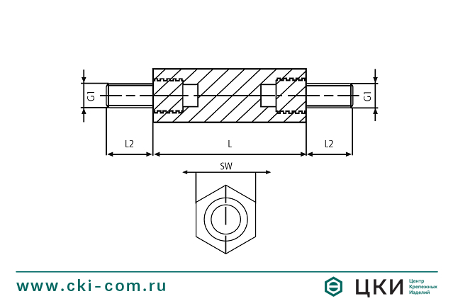 Стойка шестигранная