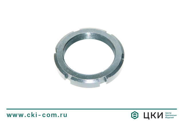 Гайка круглая ГОСТ 11871 шлицевая