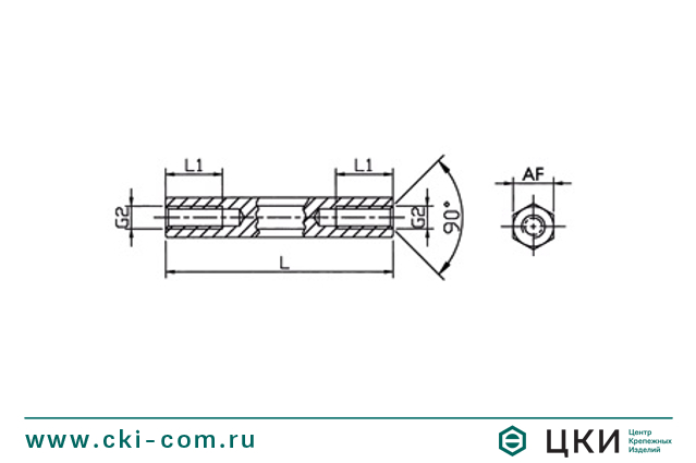 Стойка шестигранная