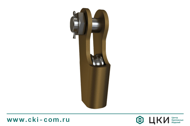 Зажим троса клиновой тип 3000