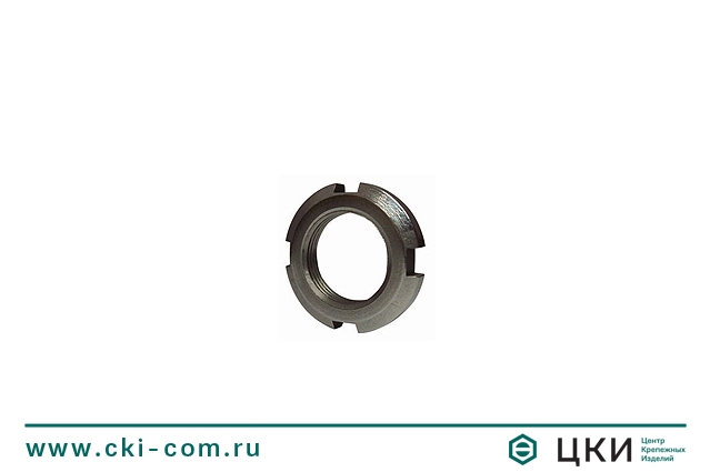 Гайка круглая шлицевая DIN 1804