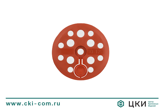 Дюбель для теплоизоляции IZM-T с металлическим гвоздем и герметичной крышкой