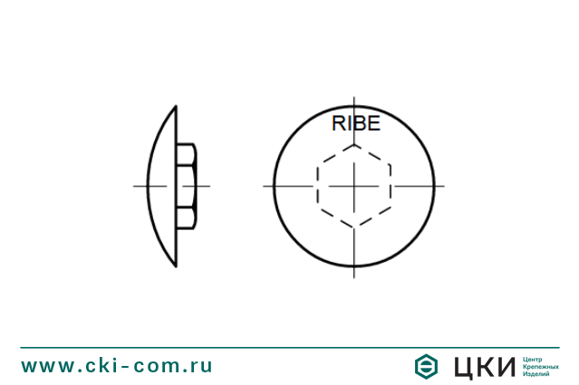 Заглушка для винтов с внутренним шестигранником арт. 88251