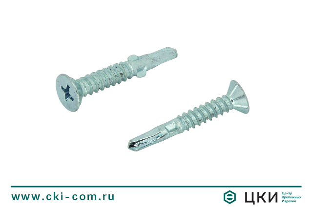 Саморез для крепления древесины к металлу