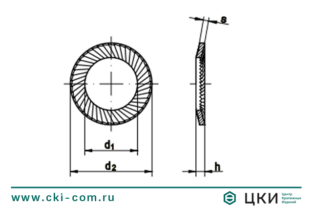 Шайба контактная SCHNORR art.88120