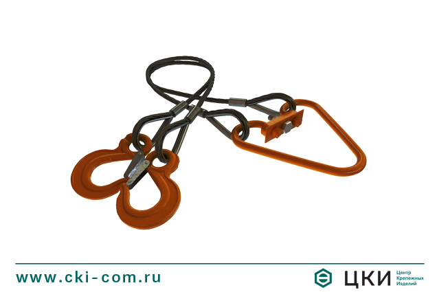 Строп канатный двухветвевой 2СК