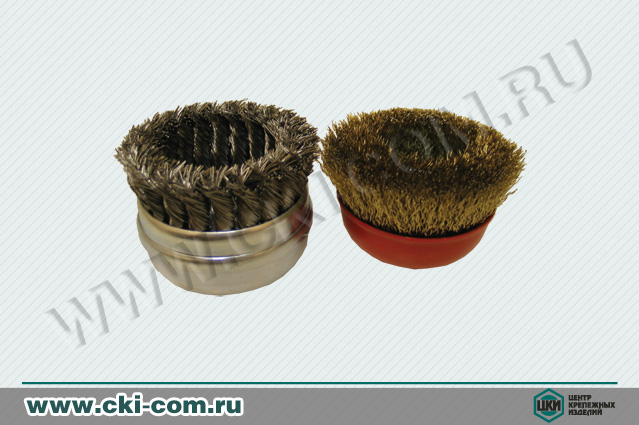 Кордщетка чашечная с резьбой М14 для УШМ Osborn