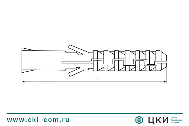 Дюбель распорный PND L удлиненный