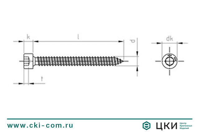 Саморез универсальный art.9051