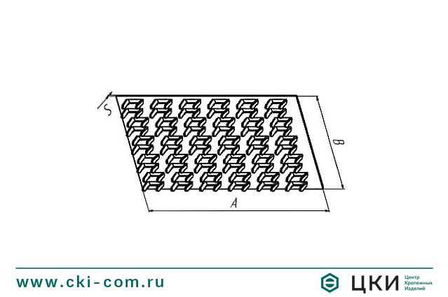Пластина гвоздевая