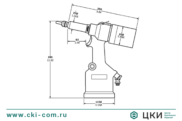 Заклепочник Avdel 74200