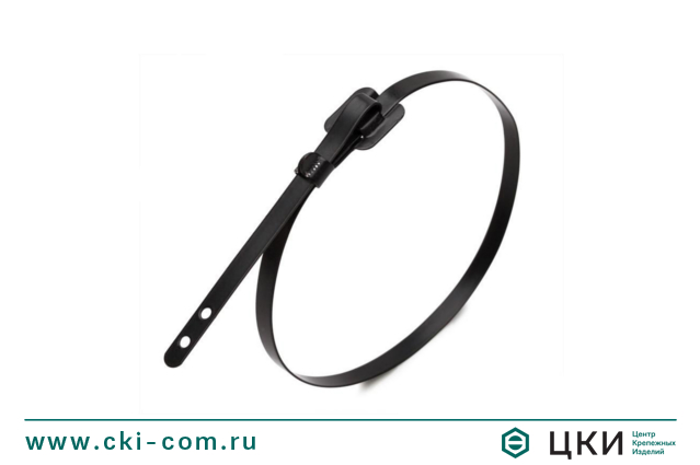 Стяжка крепежная бугельного типа стальная нержавеющая