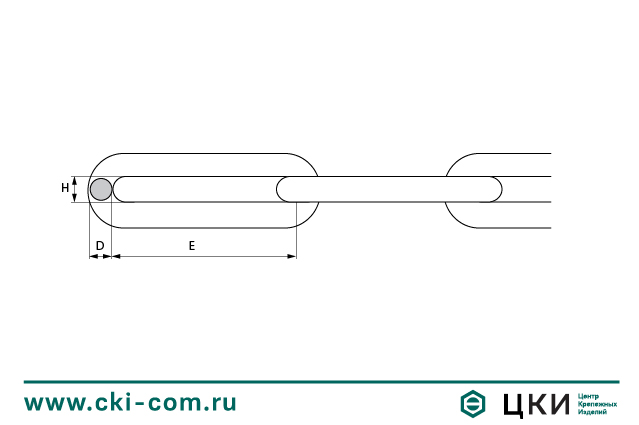Цепь длиннозвенная