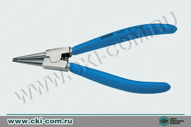 Клещи для внутренних стопорных колец Unior