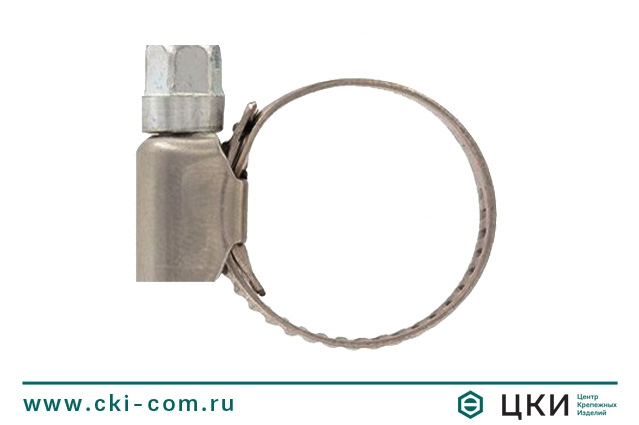 Хомут винтовой DIN 3017