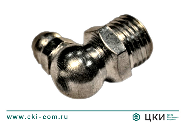 Пресс-масленка (~DIN 71412) под углом в 90°