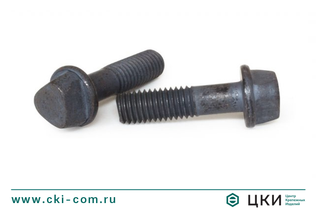 Болт с трехгранной головкой и буртиком DIN 22424