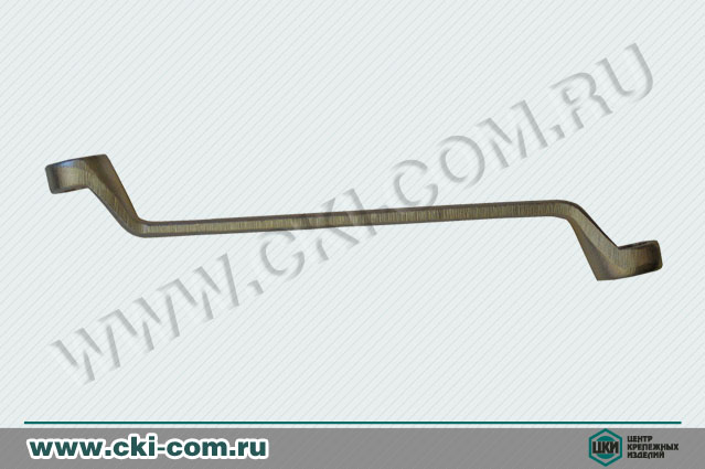 Ключ накидной изогнутый Россия