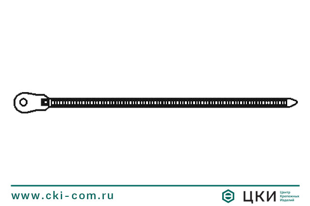 Стяжка кабельная с петлёй
