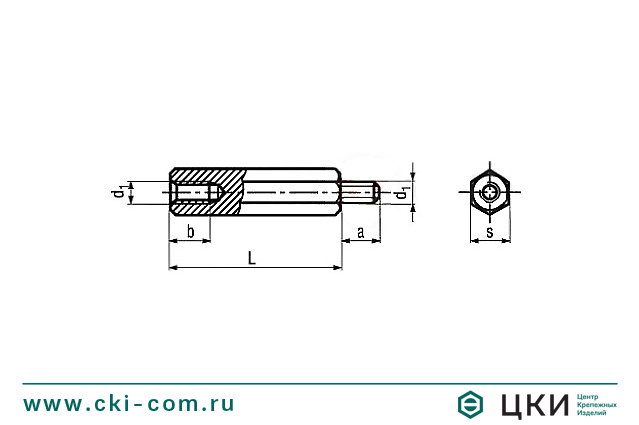 Стойка шестигранная