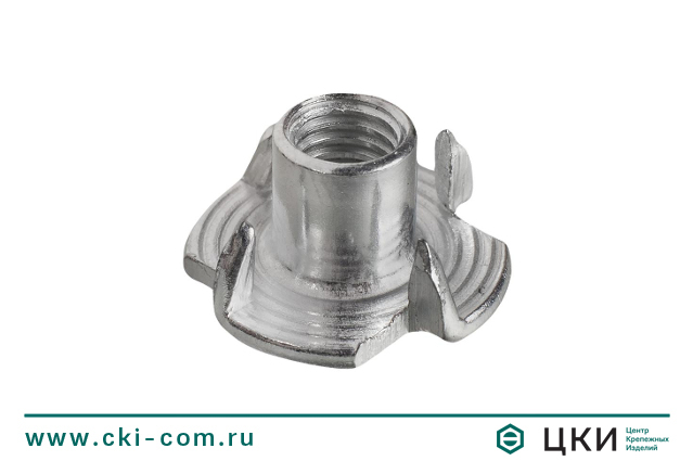 Гайка мебельная забивная