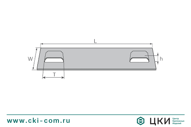 Бирка маркировочная стальная нержавеющая