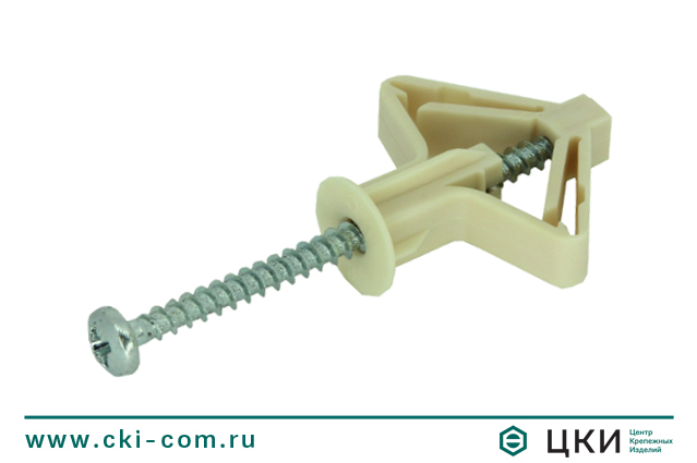 Дюбель для листовых материалов &quot;бабочка&quot; PLA