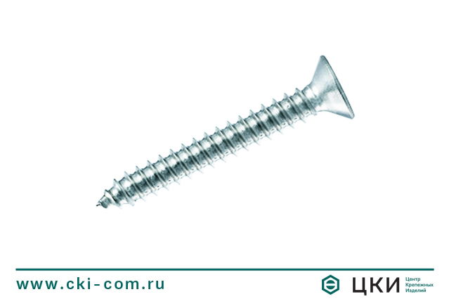 Cаморез по металлу остроконечный ISO 14586 С