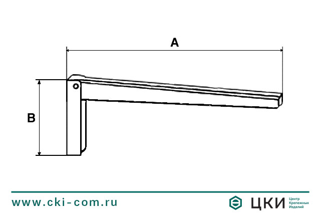 Кронштейн складной