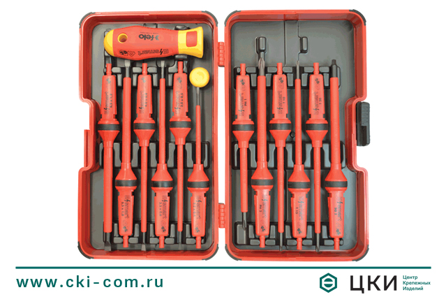 Набор диэлектрических отверток Felo, серия E-SMART