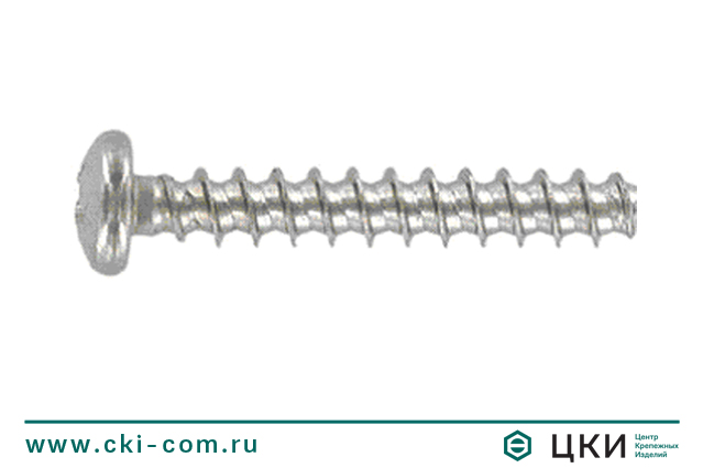 Саморез для пластика скругленный притупленный art.9091 Ph