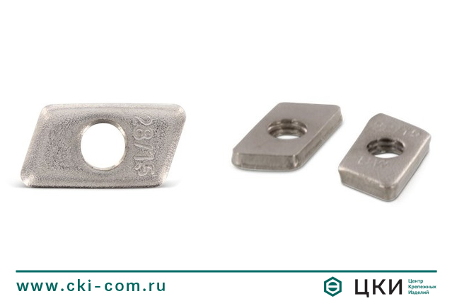 Пластина резьбовая art.9297