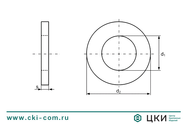 Шайба утолщённая DIN 7349