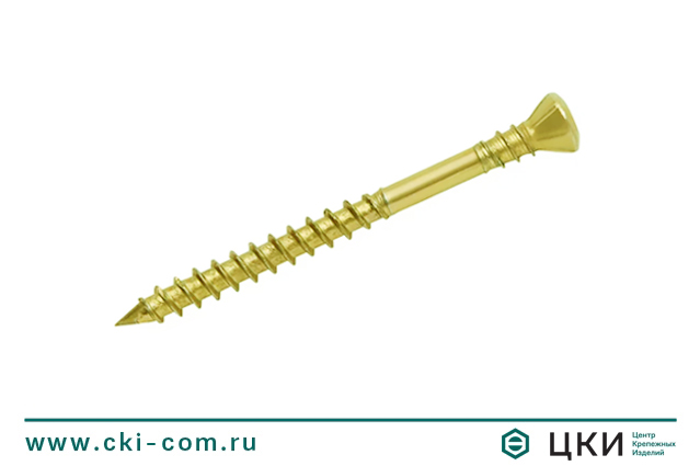 Саморез для пола и отделки INFIX двойная резьба клинок