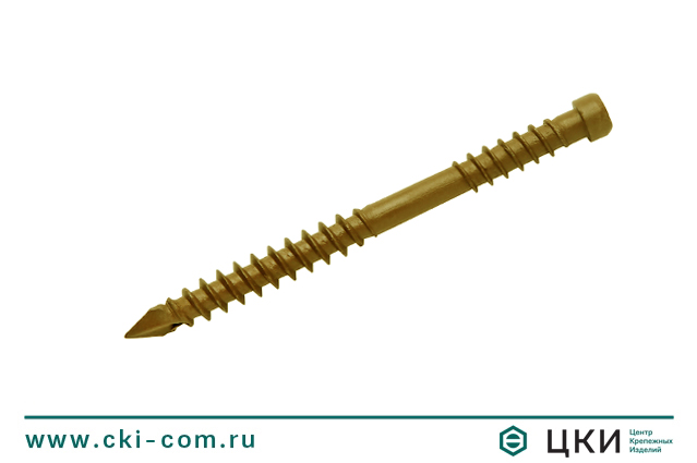 Саморез для террас INFIX двойная резьба клинок Ruspert