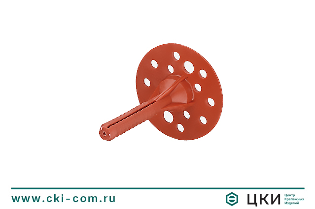 Дюбель для теплоизоляции IZL-T с металлическим гвоздем и термоголовкой